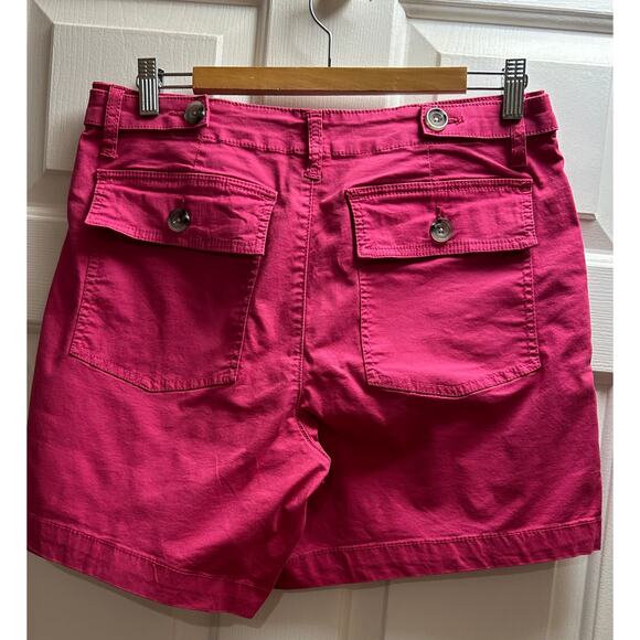 Cabi Pink Rose Violet Pink Canyon Shorts Style 6190, Size 6 - Picture 4 of 7